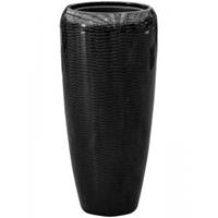 baqdesign BAQ Amfi pot high 34x34x75 cm Black bloempot binnen