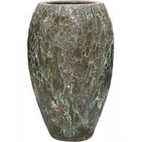 baqdesign Baq Lava Emperor M 45x45x75 cm Relic Jade bloempot