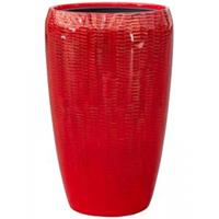 baqdesign BAQ Amfi pot 43x43x68 cm Red bloempot binnen