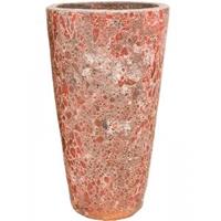 baqdesign Baq Lava Partner Straight L 46x46x85 cm Relic Pink bloempot