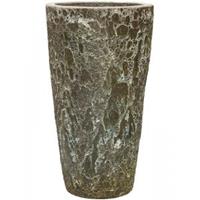 baqdesign Baq Lava Partner Straight L 46x46x85 cm Relic Jade bloempot