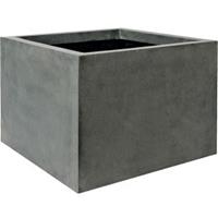 potterypots Pottery Pots Jumbo square S 70x70x53 cm grijs bloempot