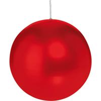 Trend Candles 1x Rode bolkaars 8 cm 25 branduren Rood