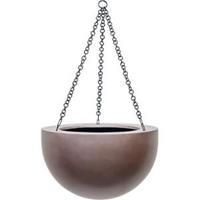 plantenwinkel.nl Gradient hanging bowl matt coffee M