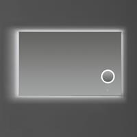 Sanilux Badkamerspiegel  met Dimbare LED-Verlichting en Make-Up Spiegel 120x70x2,5 cm 