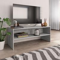 vidaXL TV-Schrank Betongrau 100 x 40 x 40 cm Spanplatte Grau