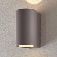 Lindby LED-Außenwandleuchte Katalia Beton, zweiflammig