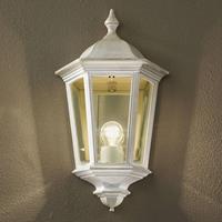 Orion Buitenwandlamp Puchberg, direct, wit-goud