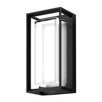 Lucande Ronida LED buiten wandlamp, hoekig