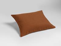 Yumeko Kussensloop gewassen linnen almond brown 50x60