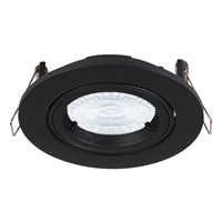 HOFTRONIC™ Dimbare LED inbouwspot Oslo 5 Watt zwart kantelbaar 2700K