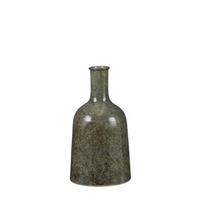 Mica Decorations oliver ronde fles groen maat in cm: 35 x 22