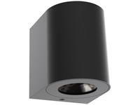 nordlux Canto 2 49701003 Buiten LED-wandlamp 12 W Warm-wit Zwart