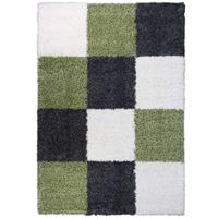 Merinos Hoogpolig Vloerkleed 910 Grey-Green 200 x 290 cm