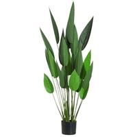 Leen Bakker Heliconia tak - groen - 130 cm