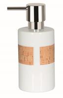 Spirella zeepdispenser Tube nature wit