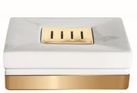 Spirella zeephouder Roma wit/goud