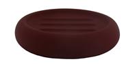 Allibert zeephouder Bowling bordeaux rood soft touch