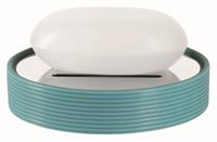 Spirella zeephouder Tube ribbed aqua blauw