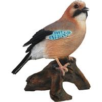 True to Nature Dierenbeeld Vlaamse gaai vogel 16 cm woondecoratie Multi