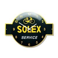 Topemaille Wandklok emaille Solex service
