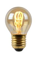 LED-Lampe E27 G45 3W amber 2.200K dimmbar