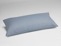 Yumeko Kussensloop katoen Tencel? blue chambray 40x80