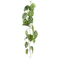 Leen Bakker Kunstplant Monstera Monkey slinger - groen - 120 cm