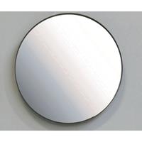 INK SP15 Spiegel - 60x4x60cm - rond - verzonken in aluminium kader - aluminium zwart mat 8408560