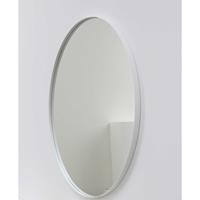 INK SP15 Spiegel - 60x4x60cm - rond - verzonken in aluminium kader - aluminium wit mat 8408561