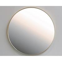 INK SP15 Spiegel - 60x4x60cm - rond - verzonken in aluminium kader - aluminium Mat goud 8408562