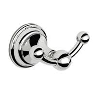 Nemo Spring Orla haak dubbel messing wandmontage 12232A