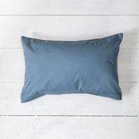 2-PACK: Sierkussenslopen Percale uni - Donkerblauw 30 x 50 cm