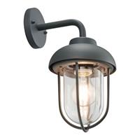 Trio Lighting Außenwandleuchte Duero im Vintagestil, anthrazit