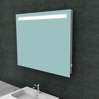 Douche Concurrent Badkamerspiegel Wiesbaden Tigris 140x80cm met LED Verlichting Stopcontact