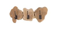 Cozy Ibiza Kapstok wandhanger van teak maat M 46 cm.