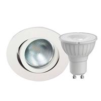 Megaman DecoclicSet LED-inbouwring GU10 4,2W wit