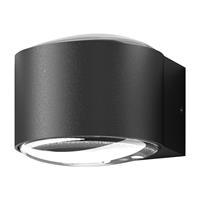 CMD LED buiten wandlamp  9029 met glazen lenzen