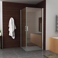 Boss & Wessing BWS Douchecabine Dubbele Swingdeur 100x100cm 8mm NANO Coating