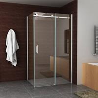 Boss & Wessing BWS Douchecabine met Schuifdeur 140x90cm 8mm NANO coating