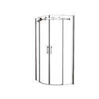 Boss & Wessing BWS Kwartrond Douchecabine 90x90 cm met 2 Schuifdeuren 8mm NANO coating