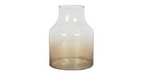 Clayre & Eef Vaas Ø 14*20 cm Transparant Glas Rond  6GL2797