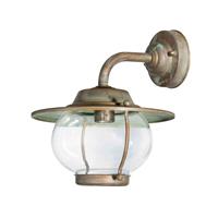 Moretti Buitenwandlamp Betulle 2060 messing antiek