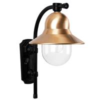 K. S. Verlichting Tijdloze buitenwandlamp Toscane, zwart