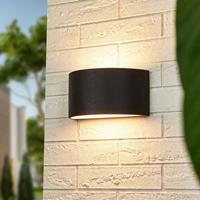 Albert Leuchten Halfronde LED buiten wandlamp Edonie - 20 cm breed