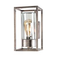 Moretti Buitenwandlamp Cubic³ 3364 nikkel antiek/helder