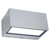 Eco-Light LED-Außenwandleuchte Gemini 14 cm, stahl