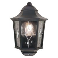 Elstead Buitenwandlamp Norfolk met glas in lood