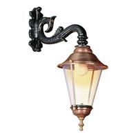 K. S. Verlichting Hoorn - buitenwandlamp, fitting onder, zwart