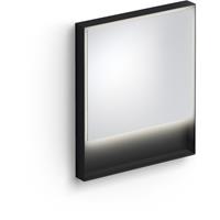 Clou Look at Me spiegel 70cm LED-verlichting IP44 mat zwart CL/08.08.070.21